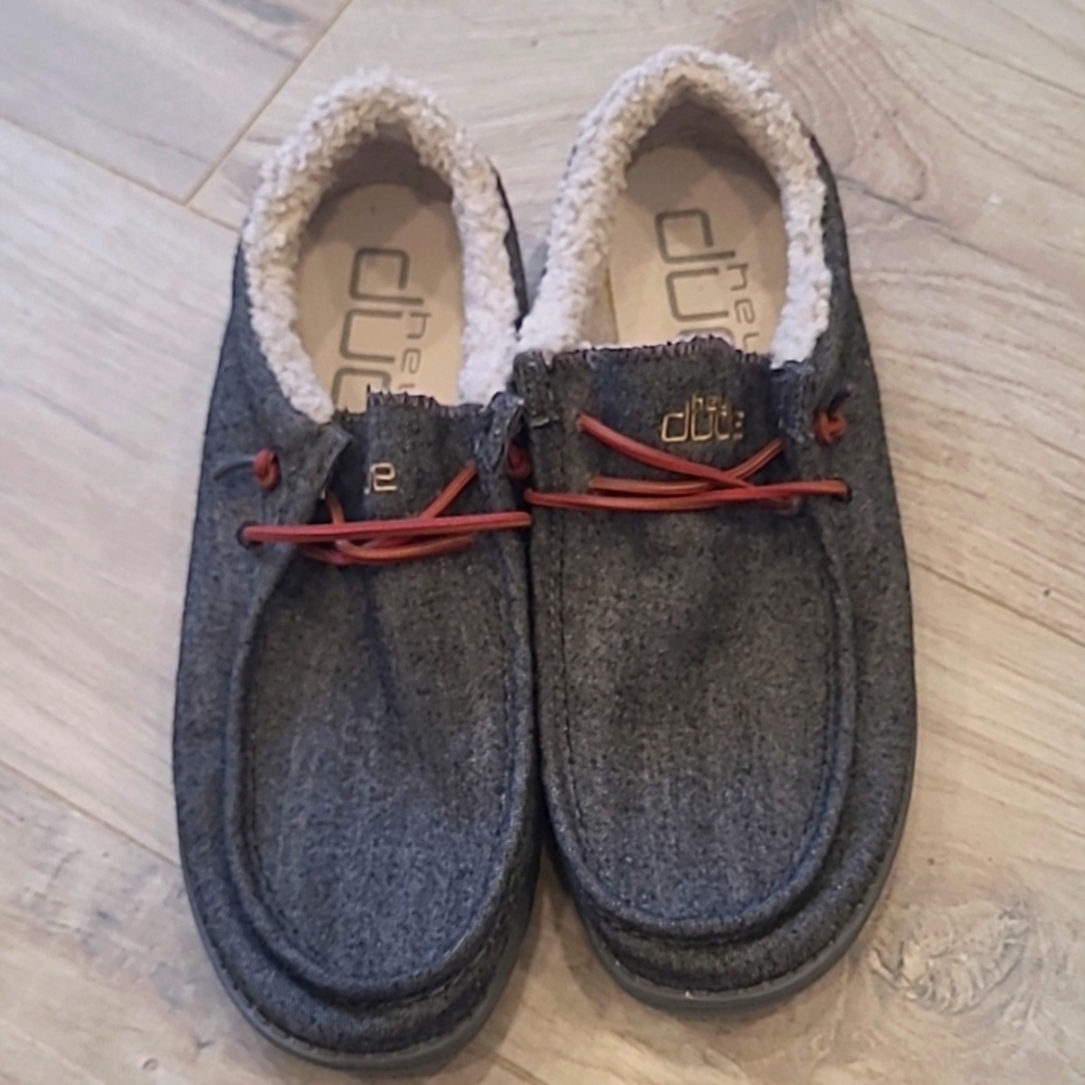 Hey Dude Wally Herringbone Casual Shoe